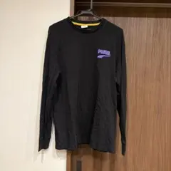 PUMA ブラック 長袖Tシャツ　M