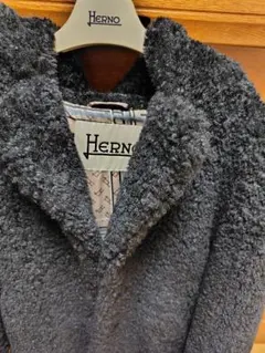 【希少】HERNO 3way ロングコート ジップアップ ファー カシミヤ混 黒 sankyo shokai [24h限定10%off]カシミヤコート カシミヤ100％ ロング