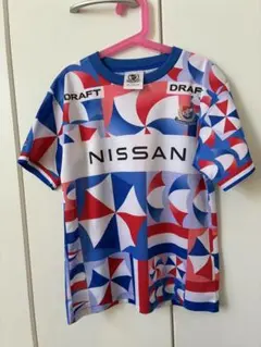 横浜F・マリノス キッズ応援ユニフォーム 半袖 ブルー 【中古】