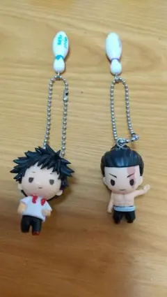 ラウンドワン ストラップ キーホルダー 呪術廻戦２個