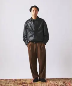 LIDNM リドム PREMIUM SHETLAND BLOUSON Mサイズ - メルカリ