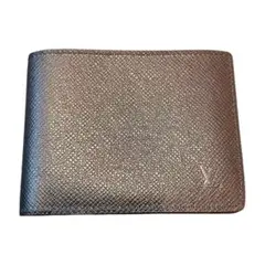 二つ折り美品　ルイヴィトン　ポルトフォイユミュルティプル　タイガ　M32808