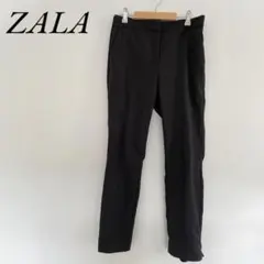 ザラ テーパード パンツ ブラック ストレッチ性有り ウエストゴム L