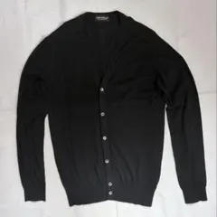 JOHN SMEDLEY ジョンスメドレー カーディガン ブラック S コットンのサムネイル