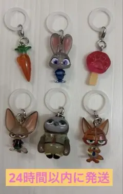 ズートピア めじるしアクセサリー コンプリート 全6種セット