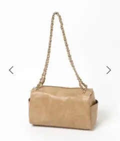 LOWRYS FARM チェーンハンドルバッグ