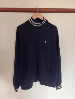 90s Polo by Ralph Lauren フルジップアップスウェット紺色