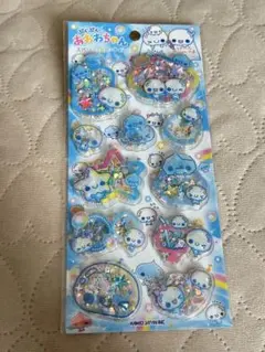 【正規品未開封】ぷくぷくあわわちゃん　スパンコールパーティー　シール