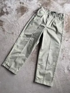 ラングラー アズールバイマウジー　1タック　チノパンツ　チノテーパード