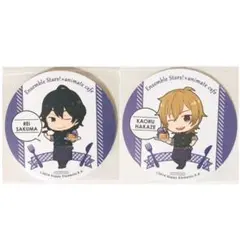 新品★あんスタ【朔間零＆羽風薫】アニカフェ★特典★コースター★2点セット