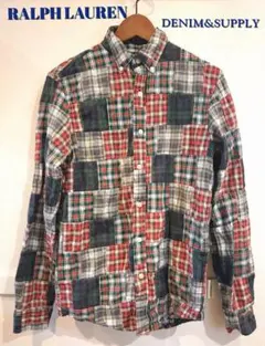 Ralph Lauren Denim & Supply パッチワークシャツ
