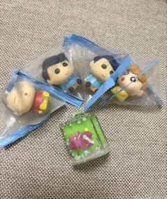 ★クレヨンしんちゃんフィギュア★かざまくん ひまわり しんちゃん ミニフィギュア
