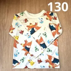 【未使用】ポケモン ロンT ホワイト130
