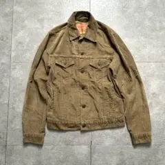 古着リーバイス Levi's コーデュロイジャケットGジャン茶メンズVTG短丈