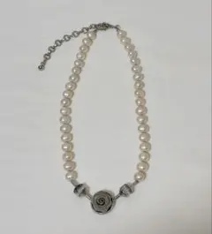 1928 バラ パール モチーフ ネックレス - メルカリ