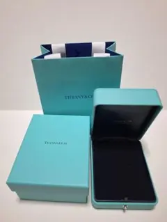 Tiffany ティファニージュエリーボックス 空箱 ネックレスケース保存箱