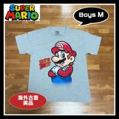 最終値下げ 海外古着『スーパーマリオ オフィシャルＴシャツ』Boys Ｍ