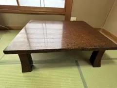 津軽塗】昭和レトロ 座卓 ちゃぶ台 - メルカリ