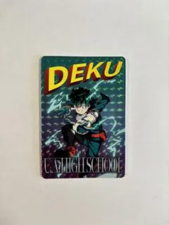 ヒーローズチップ2  緑谷出久　デクレアカード　僕のヒーローアカデミア　ヒロアカ