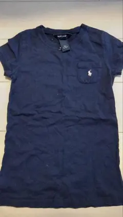 Ralph Lauren ラルフローレン キッズ ネイビー Tシャツ 8/10
