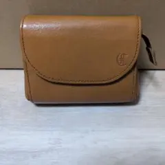 CLEDRAN クレドラン 二つ折り財布 キャメルのサムネイル