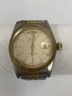 ELGIN ヴィンテージエルジン デイトジャスト デラックス 不動のサムネイル