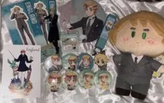 【圧縮なし】タイクレ限定　ヘタリア　BIGぬいぐるみ　フランス　ウィンクほほえみ タイクレ限定 『ヘタリアWorld☆Stars』日本 BIGぬいぐるみ6体セット