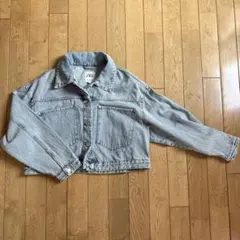 ZARA デニムジャケット ライトブルー XLのサムネイル