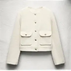 ‼️最終値下げ‼️ ZARA ブークレジャケット