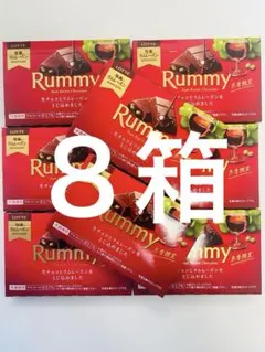 ロッテ ラミー チョコレート 冬季限定 8箱 生チョコ ラムレーズンのサムネイル