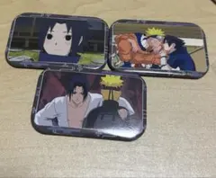 NARUTO バースデー サスケ スクエア缶バッジ - メルカリ