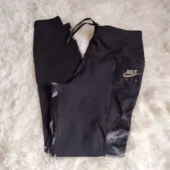 NIKE ナイキ　スパッツ　ベロア レギンス　ブラック