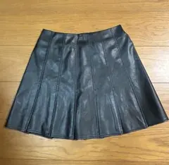 INGNI フェイクレザースカート