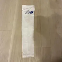 New Balance アームカバー ホワイト