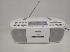 TOSHIBA ポータブルCDプレーヤー ホワイト・TY ーCDH7 動作品