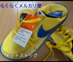 タグ付デッドストックNIKE SOLARSOFT WAFFLE CRUISER黄 - メルカリ