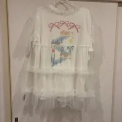 ビュルデサボン チュール刺繍チュニックブラウス - メルカリ