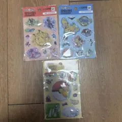 韓国限定 ポケモン シール ぷくぷくシール ウォーターシール ダイソー