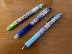 Disneyディズニー☆ボールペン&蛍光ペン3本セット