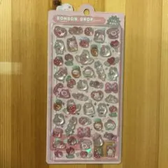 ボンボンドロップシール　ももいろ　クーリア