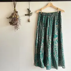 【新品】インド綿　ロングスカート　エスニック