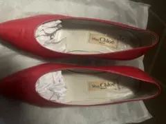 Chloe パンプス レッド 35 1/2のサムネイル