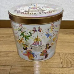 東京ディズニーリゾート 40周年 チョコレートクランチ缶
