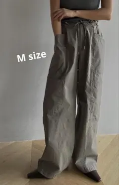 Searoomlynn 2tuckナイロンボリュームパンツ - メルカリ