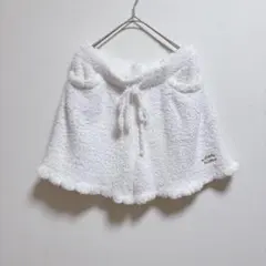 ジェラートピケ　 ショートパンツ　ホワイト モコモコ　ルームウェアのサムネイル