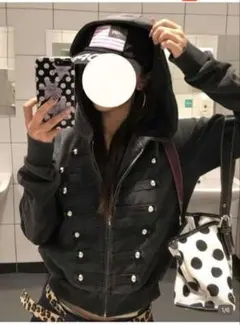 SHEIN ナポレオンパーカー