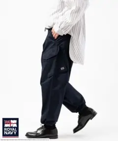 ROYAL NAVY カーゴパンツ ネイビー