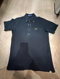 フレッドペリー　ポロシャツ　ブラック　XSサイズ　メンズ