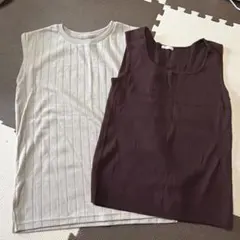 タンクトップ2枚セット