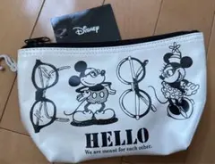 ディズニー　ミッキーマウス　ミニーマウス　ポーチ　小物入れ